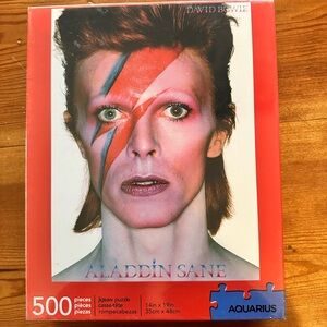 David Bowie Aladdin Sane Album Cover 500 Piece Puzzle Sealed